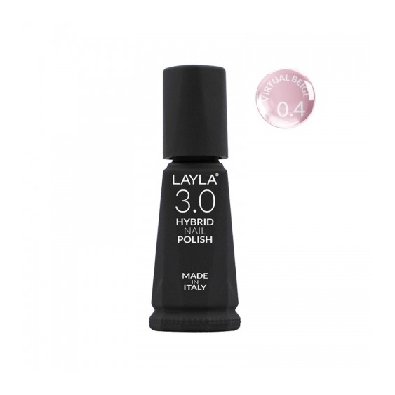 Layla 3.0 Hybrid Nail Polish Smalto Per Unghie N.0.4 Virtual Beige