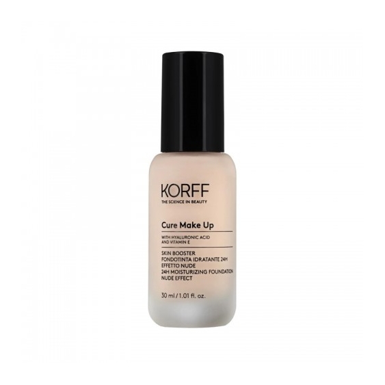 Korff Cura Make Up Skin Booster Fondotinta Idratante 24H Effetto Nude N. 02