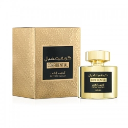 Lattafa Confidential Private Gold Eau De Parfum Unisex 100 Ml Vapo