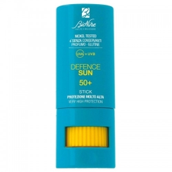 Bionike Crema Solare Viso 50+ SPF Stick Per Zone Sensibili Defence Sun Protezione Molto Alta 9 Ml