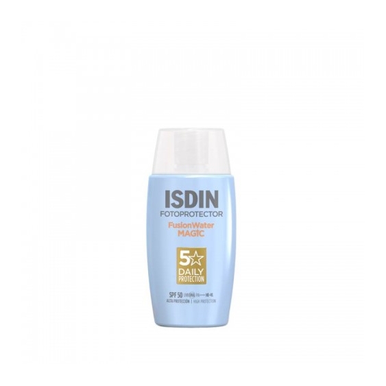Isdin Crema Solare Viso 50 SPF Fluido Fusion Water Magic Protezione Alta 50 Ml