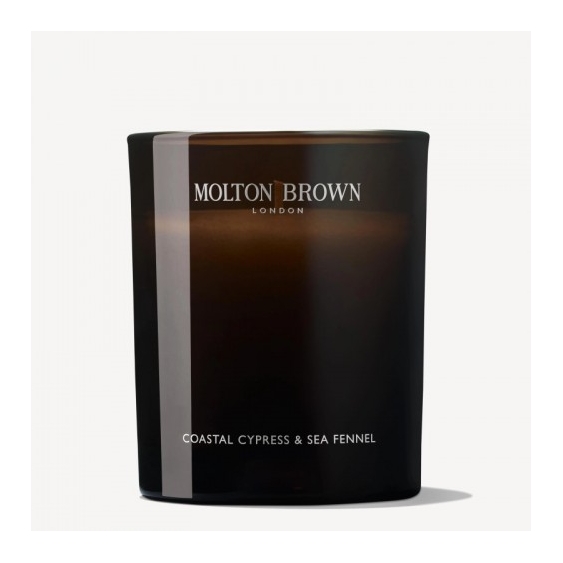 Molton Brown Coastal Cypress&Sea Fennel Candela A Uno Stoppino 190 G