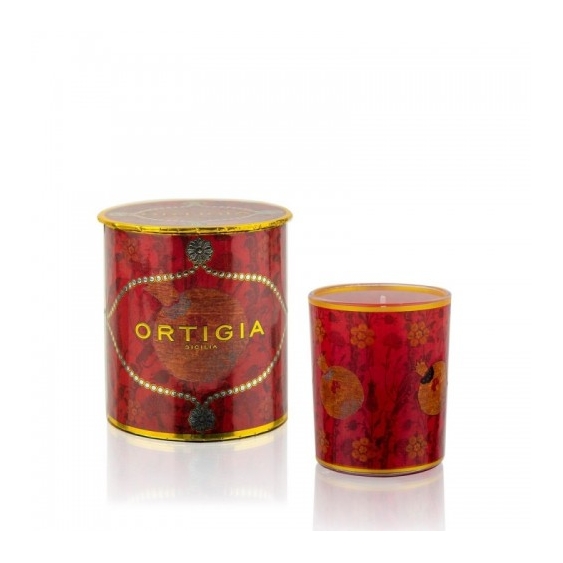 Ortigia Melograno Candela Decorata 150 G