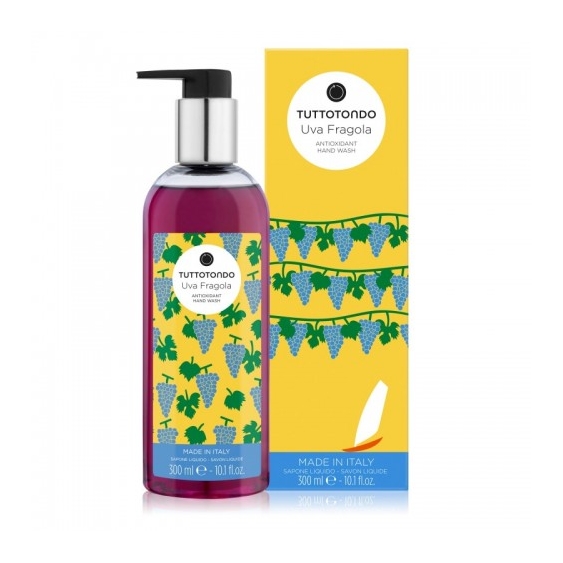 Tuttotondo Uva Fragola Sapone Liquido Antiossidante 300 Ml