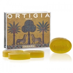 Ortigia Zagara Scatolacola Con 4 Saponi 40 G