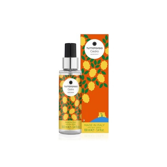 Tuttotondo Cedro Deodorante Spray 100 Ml