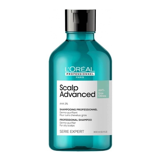 L'Oreal Paris Scalp Advanced Anti-Oiliness Dermo-Purifier Professional Shampoo 300 Ml
