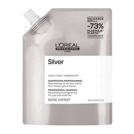 L'Oreal Paris Silver Professional Shampoo Refill 500 Ml