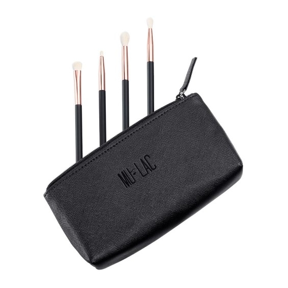 Mulac Eyessential Brushes Kit Pennelli Occhi 