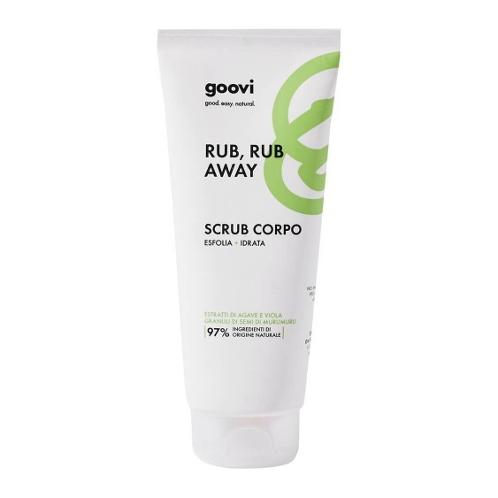 Goovi Rub, Rub Away Scrub Corpo 200 Ml