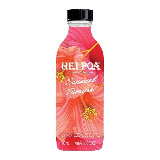 Hei Poa Sensuel Tamure Recette Monoï Hibiscus 100 Ml