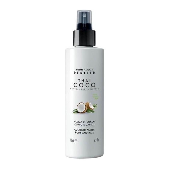 Perlier Thai Coco Acqua Di Cocco Corpo E Capelli 200 Ml