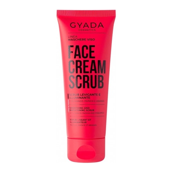 Gyada Cosmetics Face Cream Scrub Levigante E Illuminante 75 Ml
