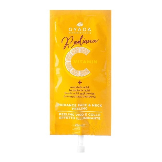 Gyada Cosmetics Radiance Peeling Viso E Collo Effetto Illuminante 25 Ml