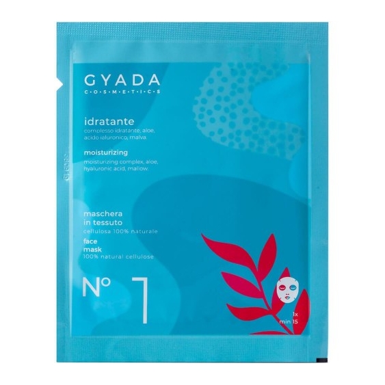 Gyada Cosmetics N1 Maschera In Tessuto Idratante 15 Ml