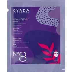Gyada Cosmetics N8 Maschera In Tessuto Opacizzante Zona T 15 Ml