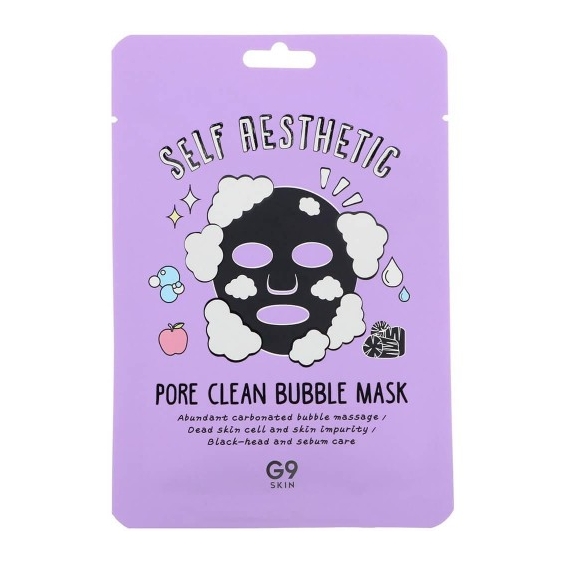 Miin Korean Cosmetics G9 Skin Self Aesthetic Pore Clean Bubble Mask