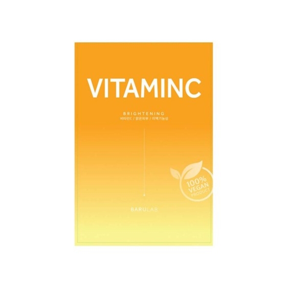 Miin Korean Cosmetics Barulab The Clean Vegan Mask Vitamin C
