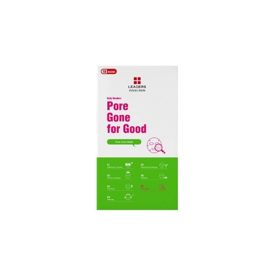 Miin Korean Cosmetics Leaders Daily Wonders Pore Gone For Good Pore Care Mask 