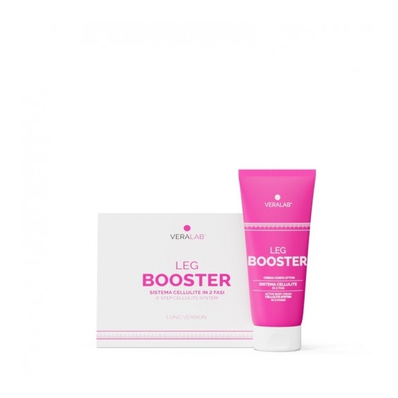 Veralab Leg Booster - Trattamento Rimodellante Bifasico Anticellulite Con Crema E Guaina Corsaro Taglia S