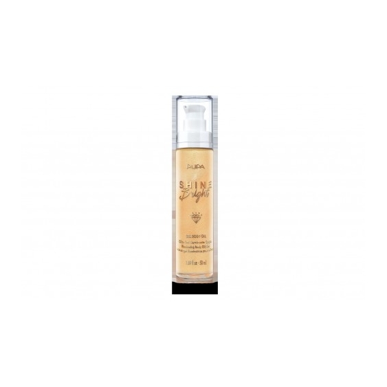 Pupa Shine Bright - Gel Olio Corpo Illuminante E Nutriente 50 Ml