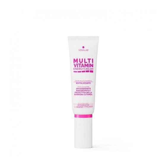 Veralab Multivitamin Energy Cream - Crema Viso Antiossidante Rinforzante 50 Ml