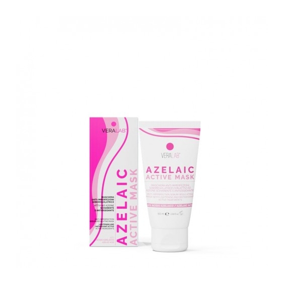 Veralab Azelaic Active Mask - Maschera Viso Attiva Seboregolatrice Anti-Imperfezioni 50 Ml