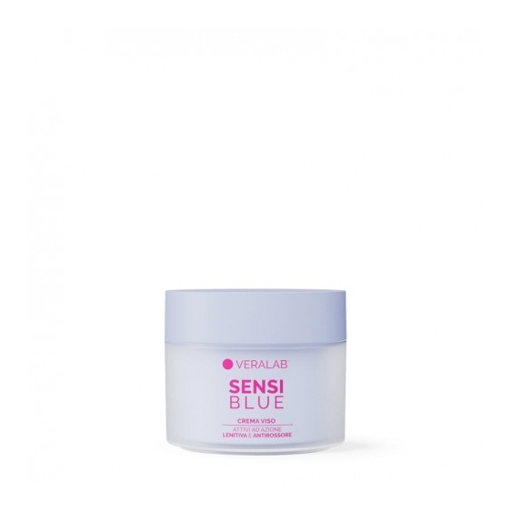 Veralab Sensi Blue - Crema Viso Lenitiva Antirossore 45 Ml
