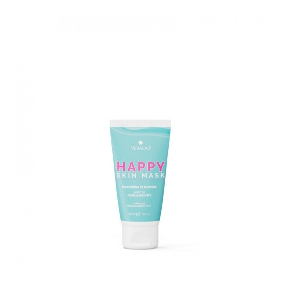 Veralab Happy Skin Mask - Maschera Viso Riequilibrante E Illuminante 50 Ml