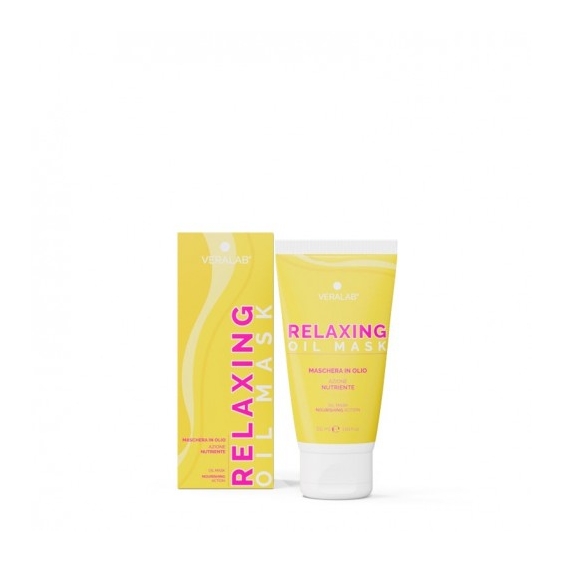 Veralab Relaxing Oil Mask - Maschera Viso In Olio Lenitiva E Nutriente 50 Ml