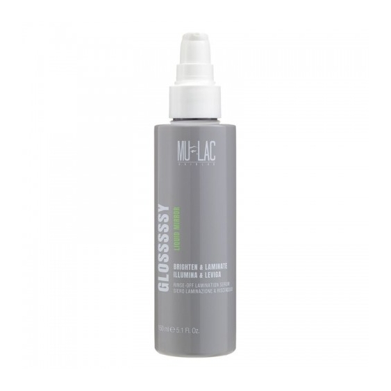 Mulac Glosssssy Liquid Mirror - Trattamento lisciante E illuminante 150 Ml