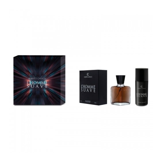 Capucci Cofanetto L'Homme Suave - Eau De Toilette Uomo 100 Ml + Deodorante 150 Ml