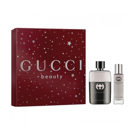 Gucci Cofanetto Guilty Uomo - Eau De Toilette 50 Ml Vapo + Eau De Toilette 15 Ml Vapo