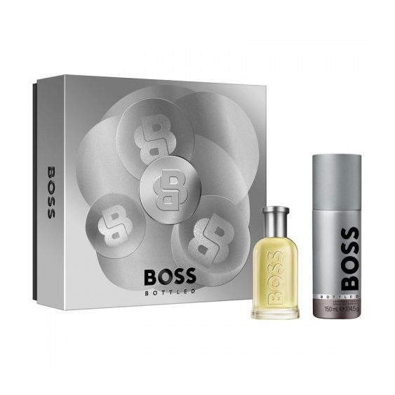 Hugo Boss Bottled Uomo - Eau De Toilette 50 Ml + Deodorante Spray 150 Ml