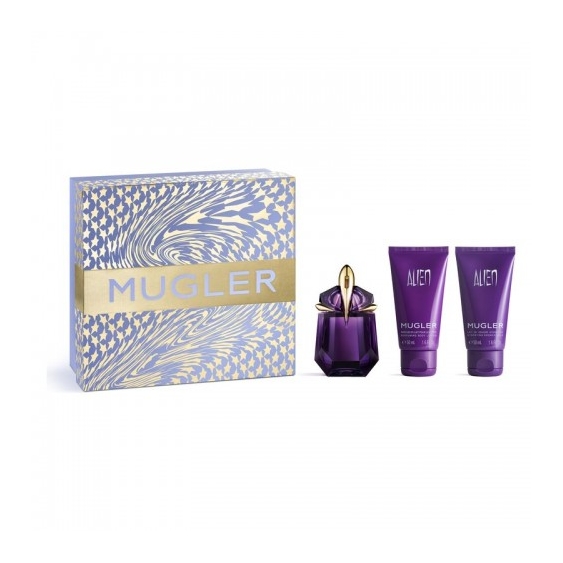 Mugler Alien - Eau De Parfum Donna 30 Ml + Lozione Corpo 50 Ml + Gel Doccia 50 Ml