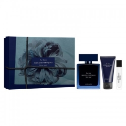 Narciso Rodriguez For Him Bleu Noir - Eau de Parfum 100 ml + Gel Doccia 50 ml + Eau de Parfum 10 ml