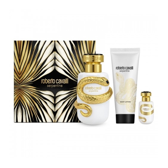 Cavalli Serpentine Donna - Eau De Parfum 100 Ml Vapo + Body Lotion 100 Ml + Eau De Parfum 15 Ml