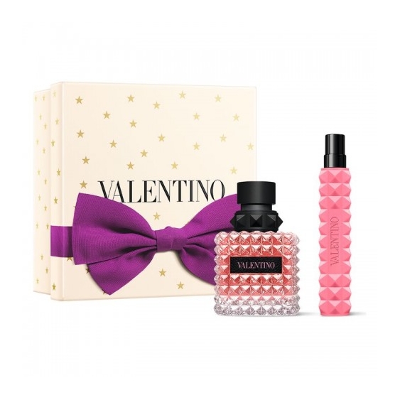 Valentino Born In Roma Donna - Eau De Parfum Donna 50 Ml + Eau De Parfum Donna 10 Ml
