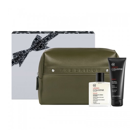 Collistar Cofanetto Uomo - Dopobarba 100 ml + Gel doccia 100 ml + Pochette