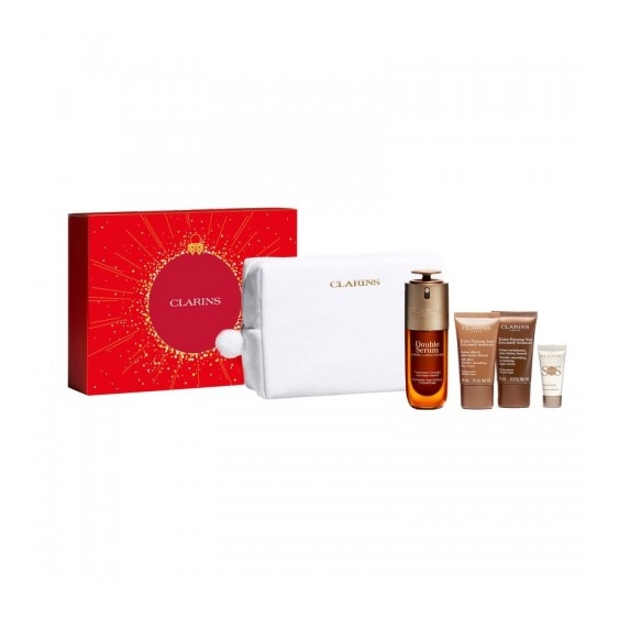Clarins Cofanetto Double Serum - Routine Completa Anti-Età E Luminosità
