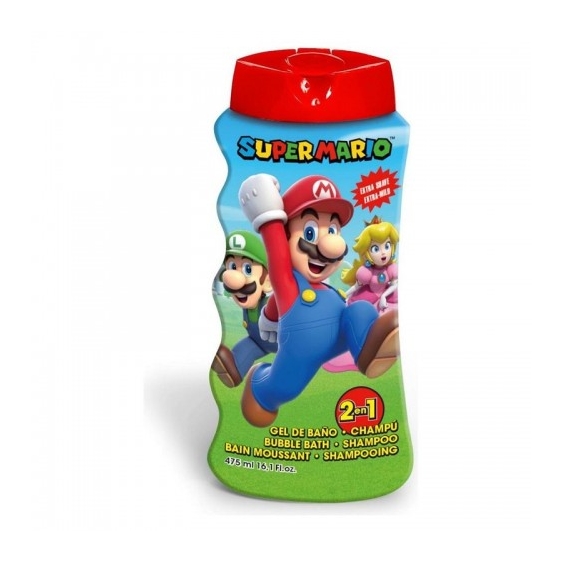Zarri Super Mario - Bagno-Shampoo 475 Ml