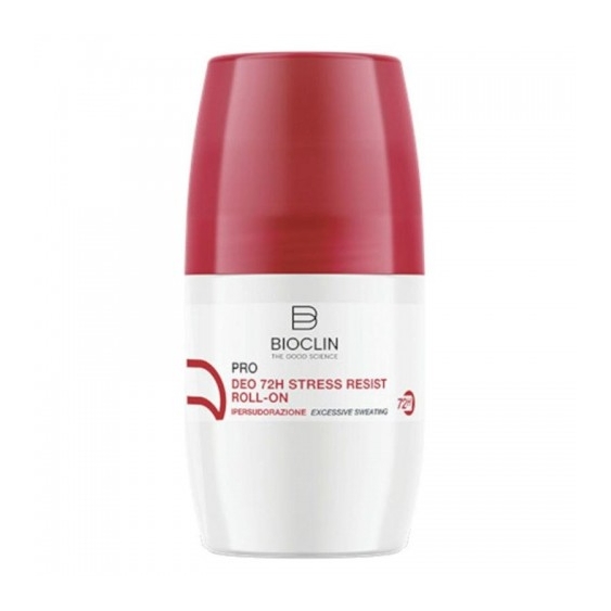 Bioclin Pro Deo 72H Stress Resist - Deodorante Antitraspirante Roll-On 50 Ml