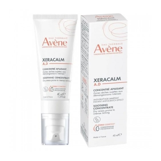 Avene Xeracalm A.D Concentré Apaisant - Trattamento Intensivo Per Secchezza Severa E Prurito Localizzato 40 Ml