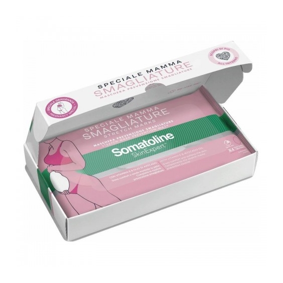Somatoline Speciale Mamma Smagliature - 4 Maschere Prevenzione Smagliature