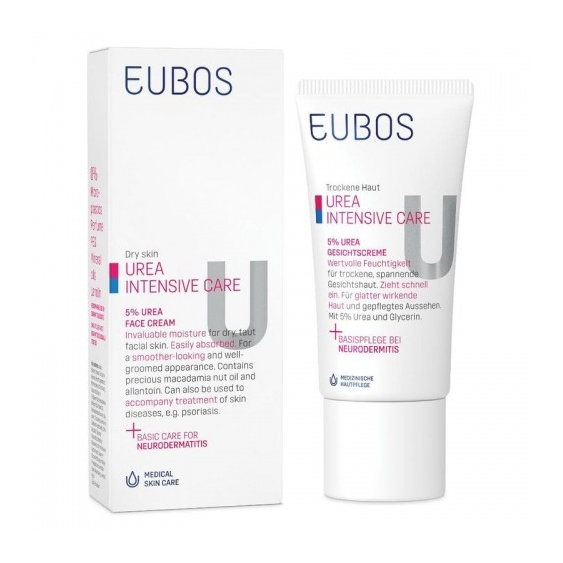 Eubos Urea Intensive Care - Crema Idratante Per Pelli Secche 50 Ml