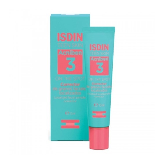 Isdin Teen Skin Acniben 3 On The Spot - Gel Anti-Imperfezioni Per Pelle Grassa E Acneica 15 Ml