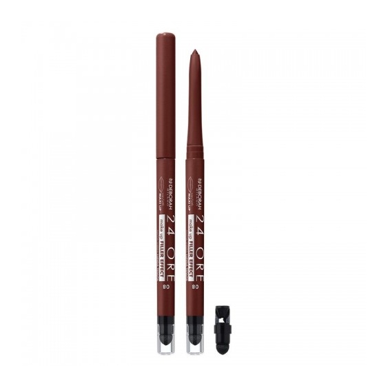 Deborah 24 Ore Make Up Filler Effect - Matita Labbra N. 08 Contour Brown