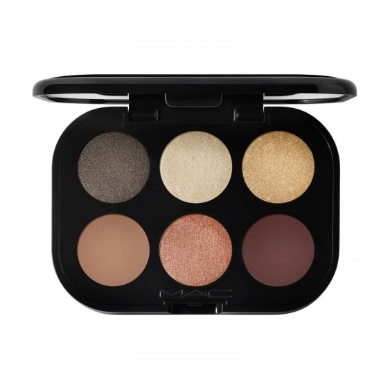 Mac Cosmetics Connect In Colour Eye Shadow Palette - 6 Ombretti - Nude Board