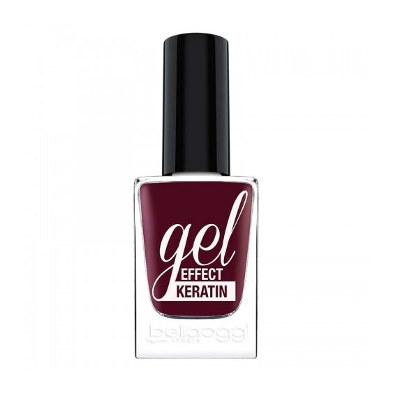 Bellaoggi Gel Effect Keratin - Smalto N. 534 Dark Plum