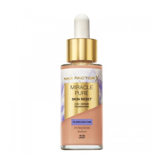 Max Factor Miracle Pure Skin Reset - Fondotinta N. 40-60 Light